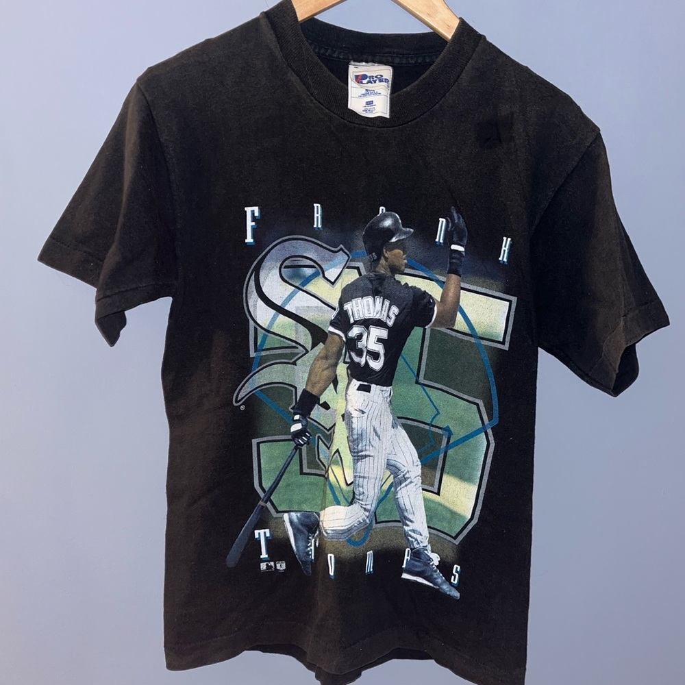90s Frank Thomas White Sox T-Shirt‎